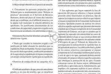 Bases del proceso selectivo para cubrir 33 plazas de la Policía Local de Telde/TA.